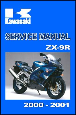 2000-2001 Kawasaki Ninja ZX-9R Workshop Manual Service & Repair