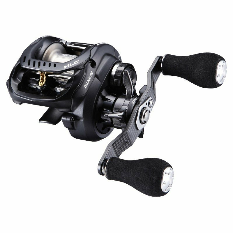 Daiwa 18 Zillion TW HLC 1516SHL Used (Black Bass Bait Reel Left