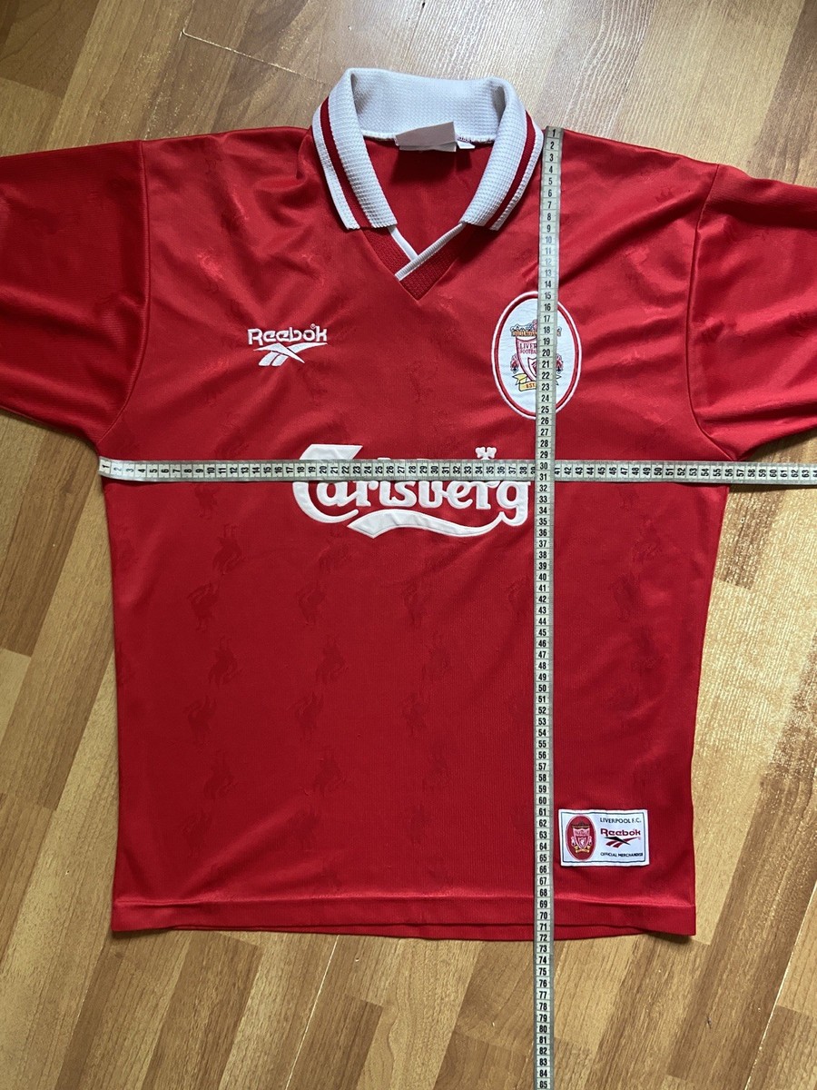 LIVERPOOL 1996 1997 1998 HOME FOOTBALL SHIRT SOCCER JERSEY REEBOK