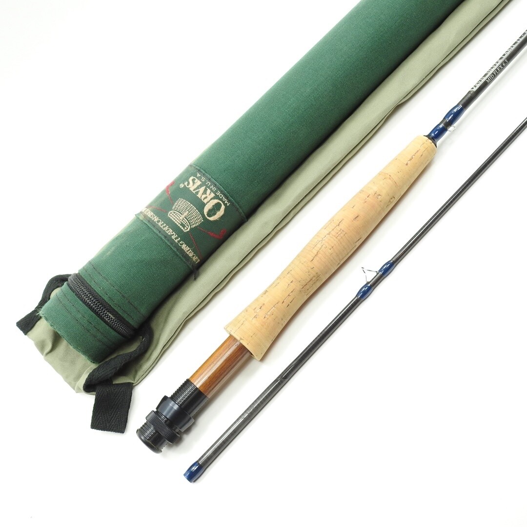 Orvis Silver Label LT Mid-Flex 6.5 Fly Rod. 8' 4” 3wt. W/ Tube and