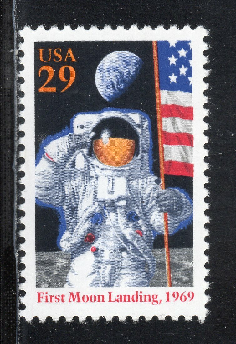 2841 * FIRST MOON LANDING 1969 ** APOLLO 11 * U.S.Postage Stamp