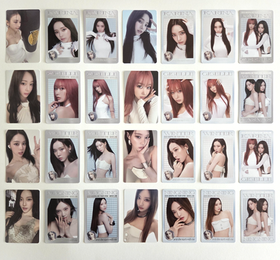 2025 Aespa LIVE TOUR SYNK : aeXIS LINE MD Random Trading Card Set