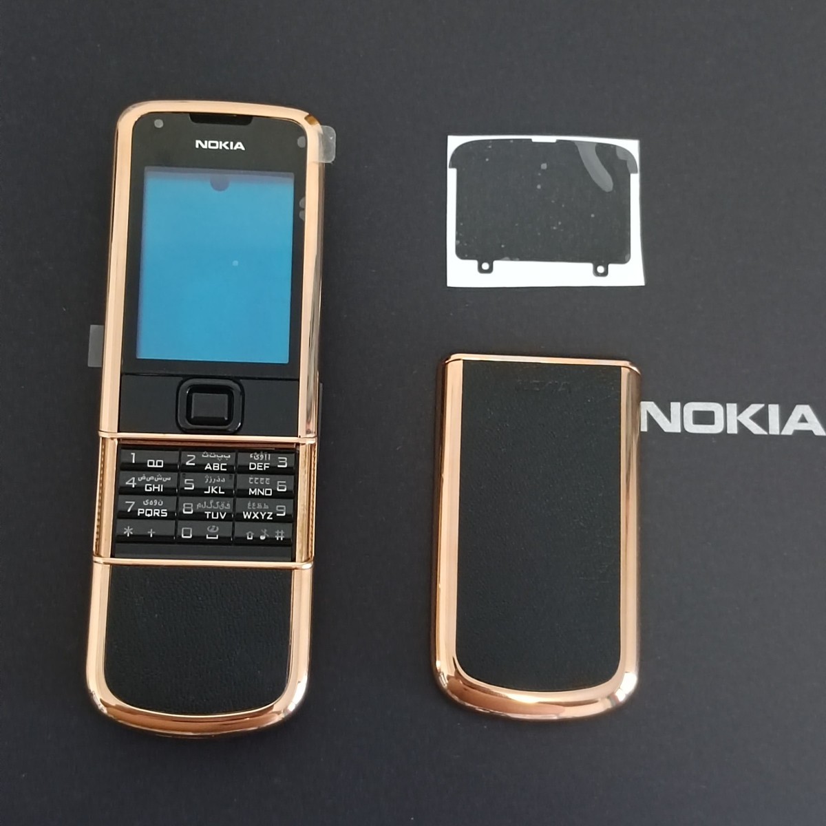 HIGH QUALITY NEW NOKIA 8800 SAPPHIRE ARTE BLACK ROSE GOLD HOUSING