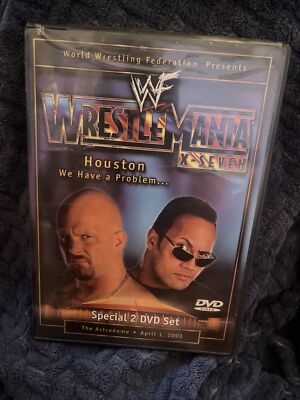 WWF WrestleMania X-Seven DVD 17 X-7 WWE Wrestling 2001 ECW WCW The