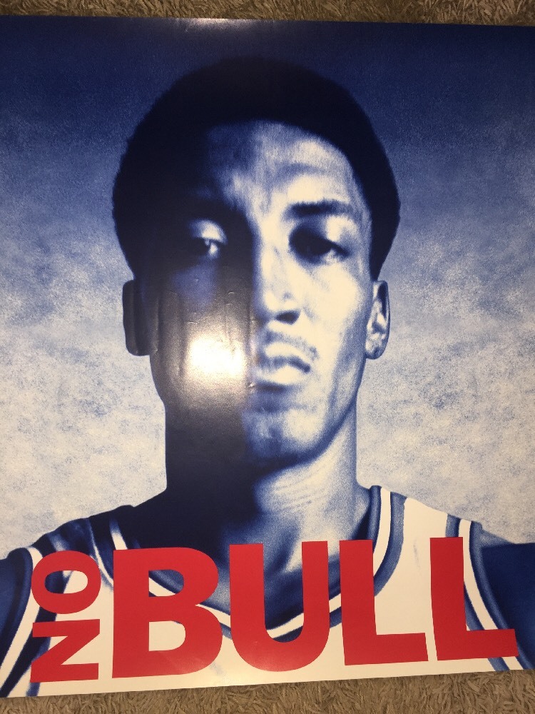 Vintage Nike No Bull Poster 1996 in JORDAN Rodman and Pippen