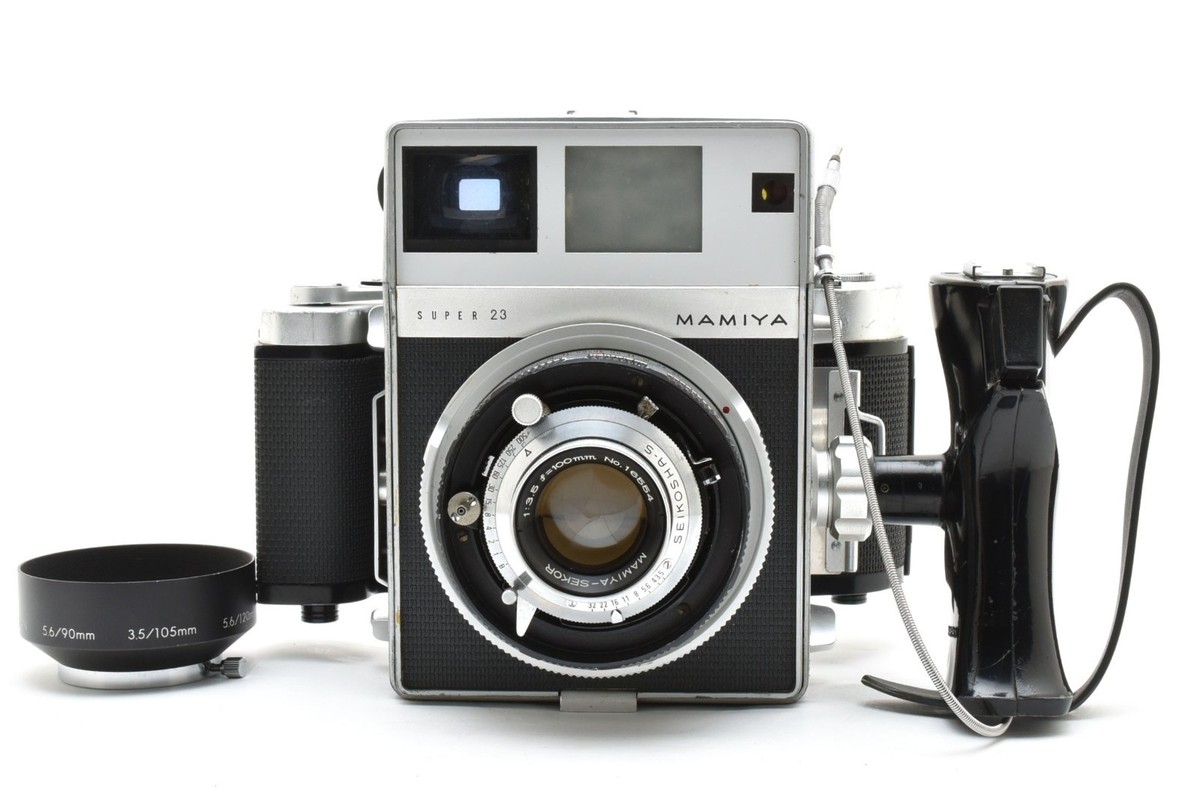 EXC+3] Mamiya Press Super 23 + Sekor 100mm F3.5 Lens 6x9 Film Back