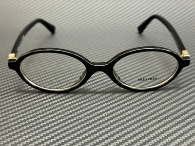 MIU MIU MU 01XV 1AB1O1 Black Women's 50 mm Eyeglasses | eBay