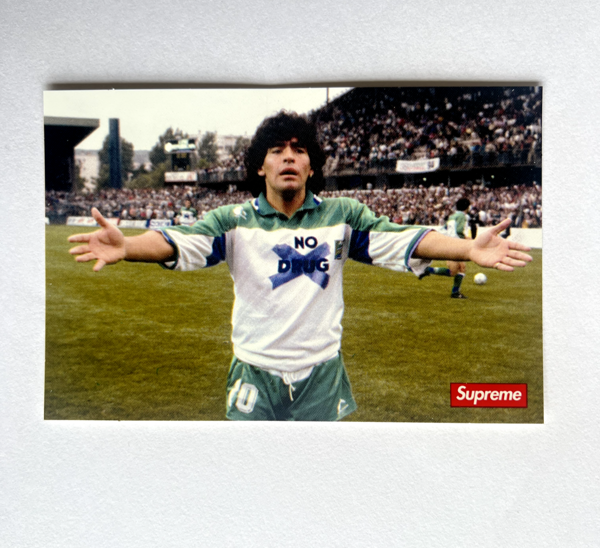 Supreme Maradona Sticker 100% Authentic SS24 Season | eBay