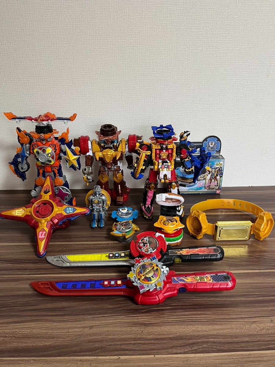 Power Rangers Ninja Steel Ninninger DX Megazord Morpher Set Bundle