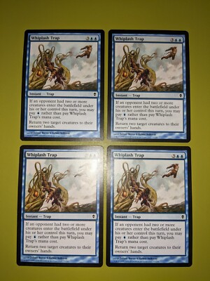 Whiplash Trap x4 Zendikar 4x Magic the Gathering MTG | eBay