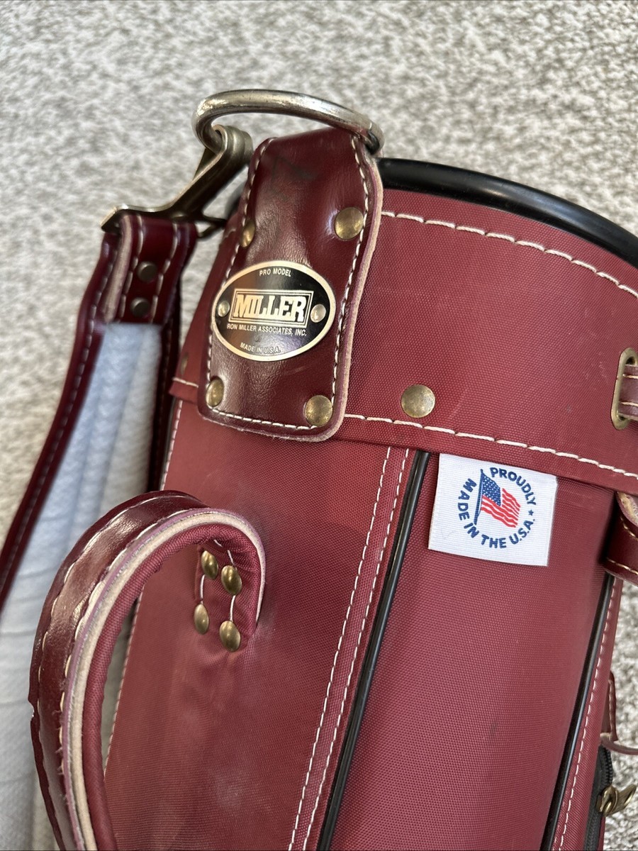 Vintage Ron Miller Pro Model Golf Bag Made in USA | eBay