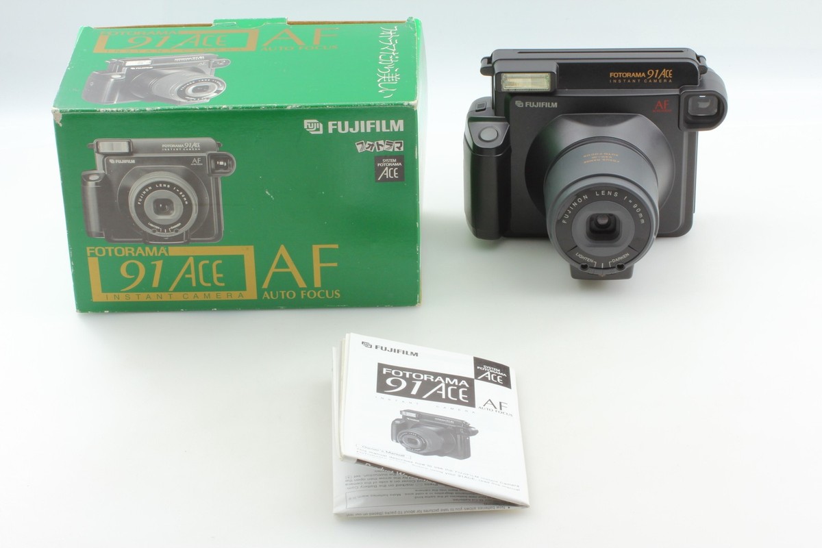 N MINT] Fujifilm Fotorama 91 ACE AF Instant Camera Fujinon 90mm