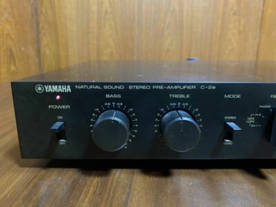 Yamaha C-2A Preamplifier Natural Sound Stereo Control Amplifier