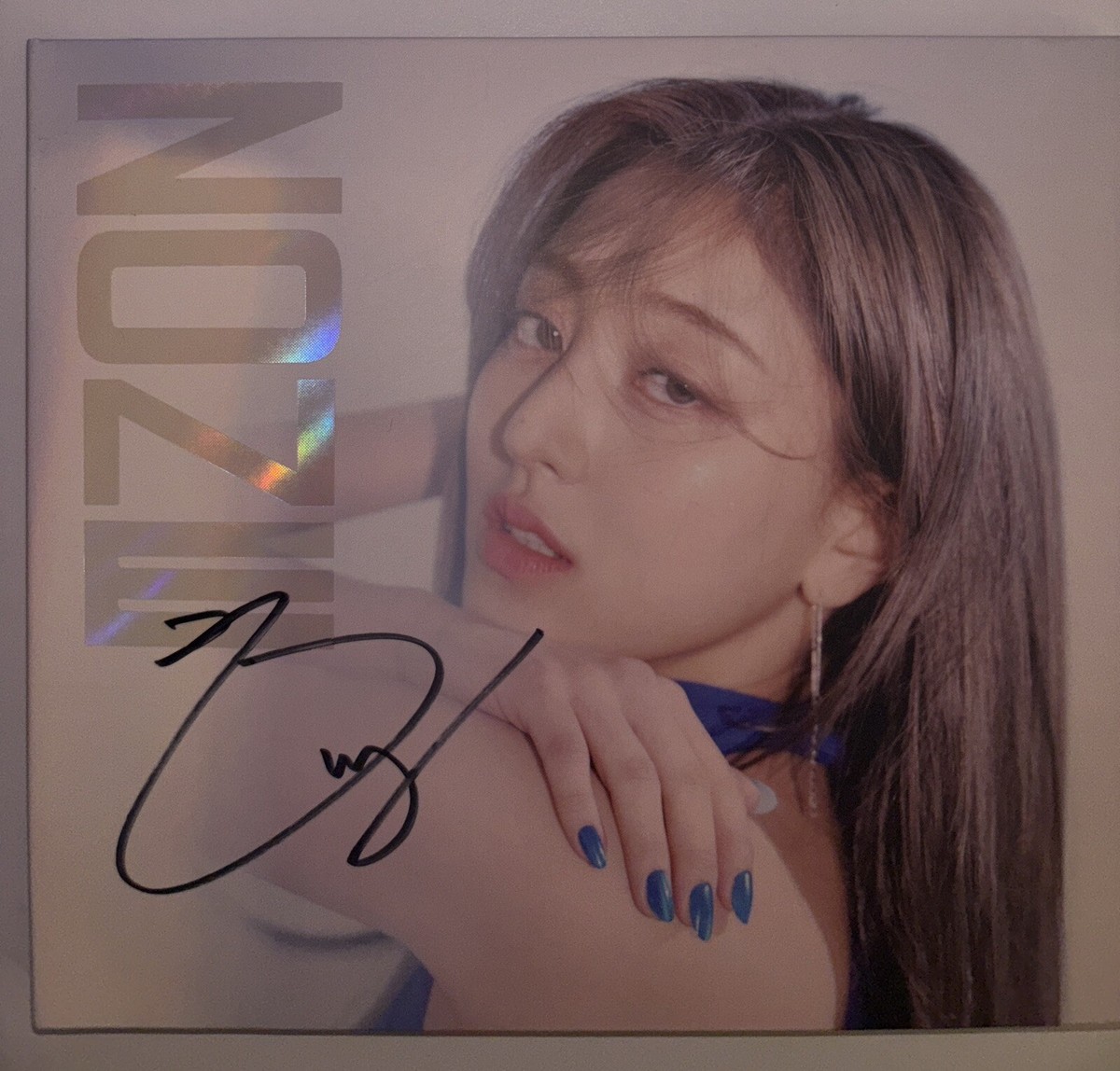 TWICE JIHYO [ZONE] Autographed Signed Digipack Album MINT