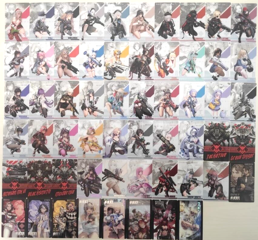 Goddess of Victory Nikke Gun Girl Metal Card Collection Vol.2