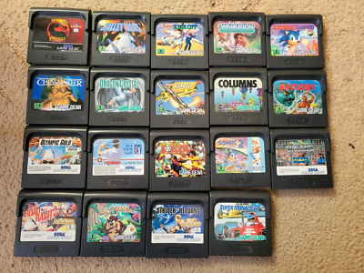 SEGA Game Gear Games, With Free Postage, Cartridges Only | eBay