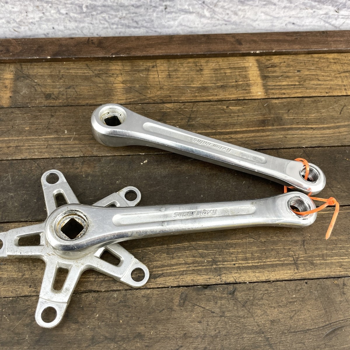 Vintage Sugino Super Maxy BMX Crankset 170mm Japan 110 BCD Old