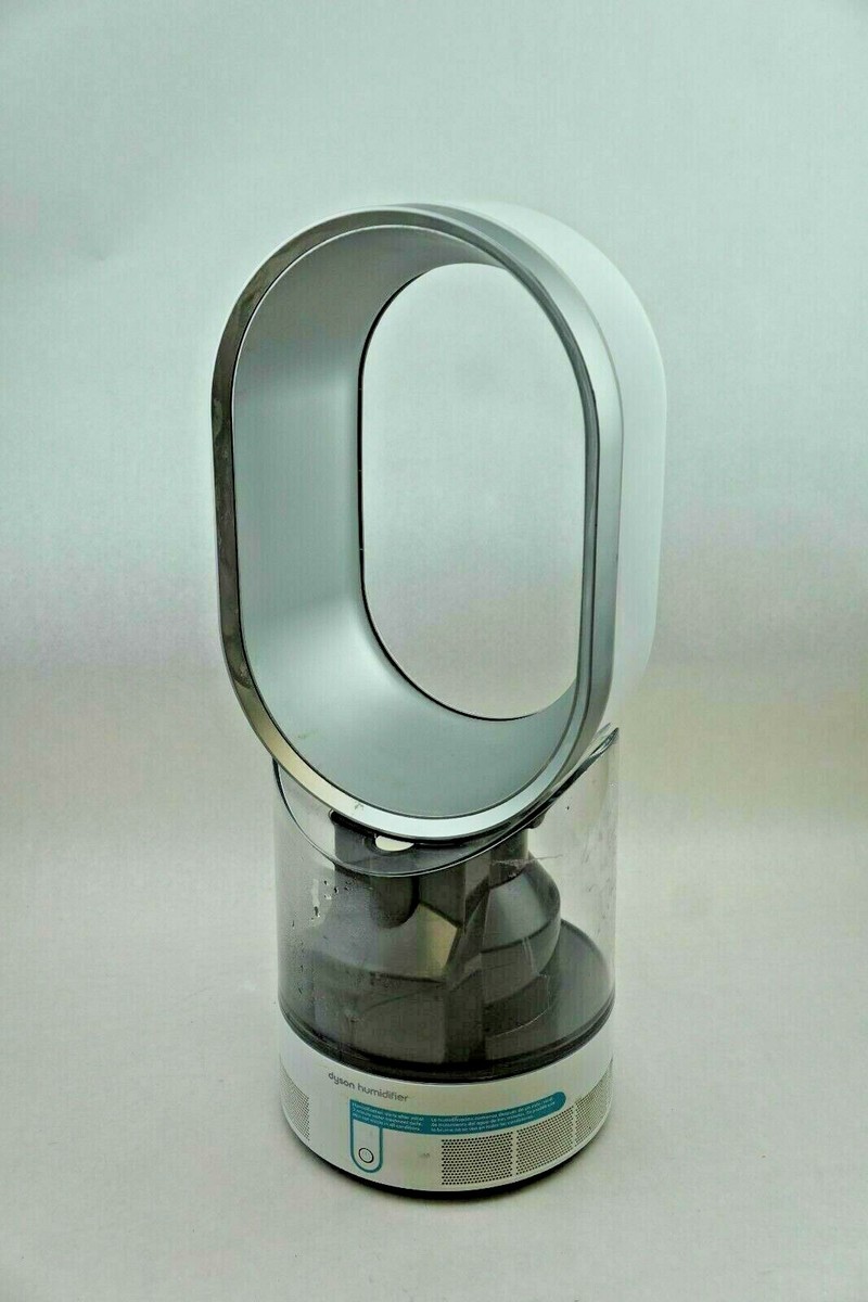 Dyson AM10 0.8 Gallons Humidifier & Fan White/Silver remote and