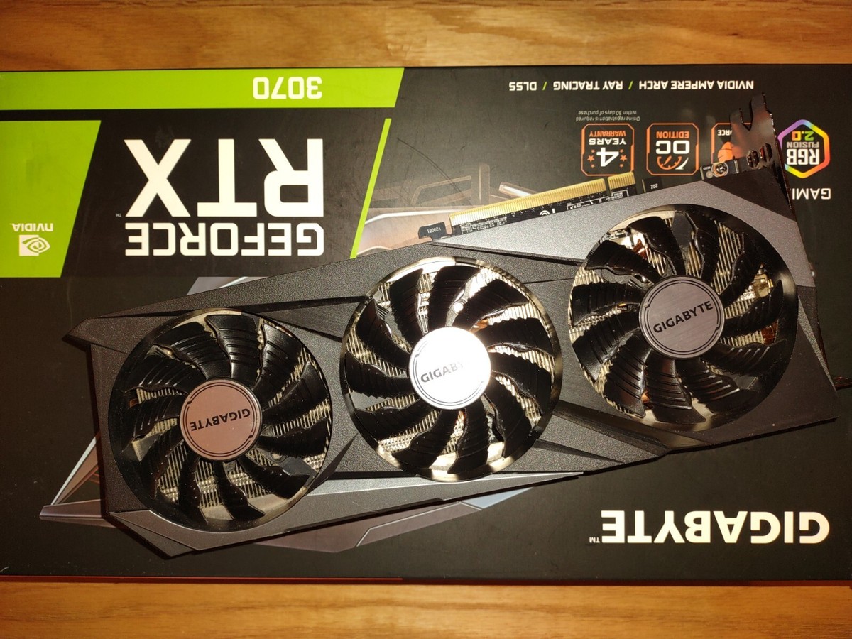 GIGABYTE GeForce RTX 3070 GAMING OC 8G GDDR6 Graphics Card - GV