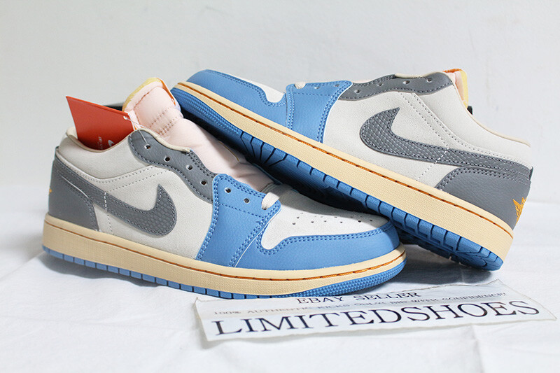Nike Air Jordan 1 Low SE Tokyo 96 Dutch Blue Smoke Grey Sail