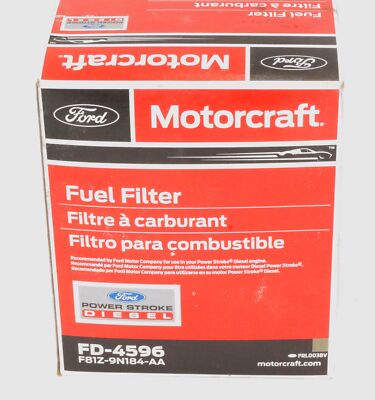 Genuine OEM Motorcraft FD4596 Fuel Filter Ford F81Z9N184AA | eBay