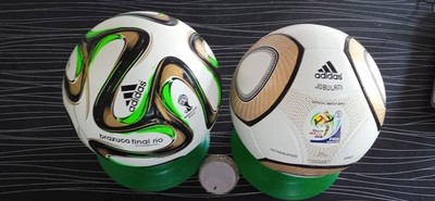 Adidas Jabulani FIFA World Cup 2010=Brazuca 2014 Brazil Match