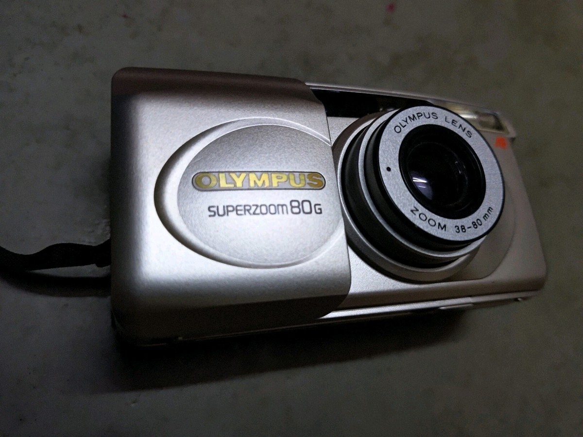 Olympus Superzoom 80G 35mm Point&Shoot Film Camera ZOOM 38-80mm