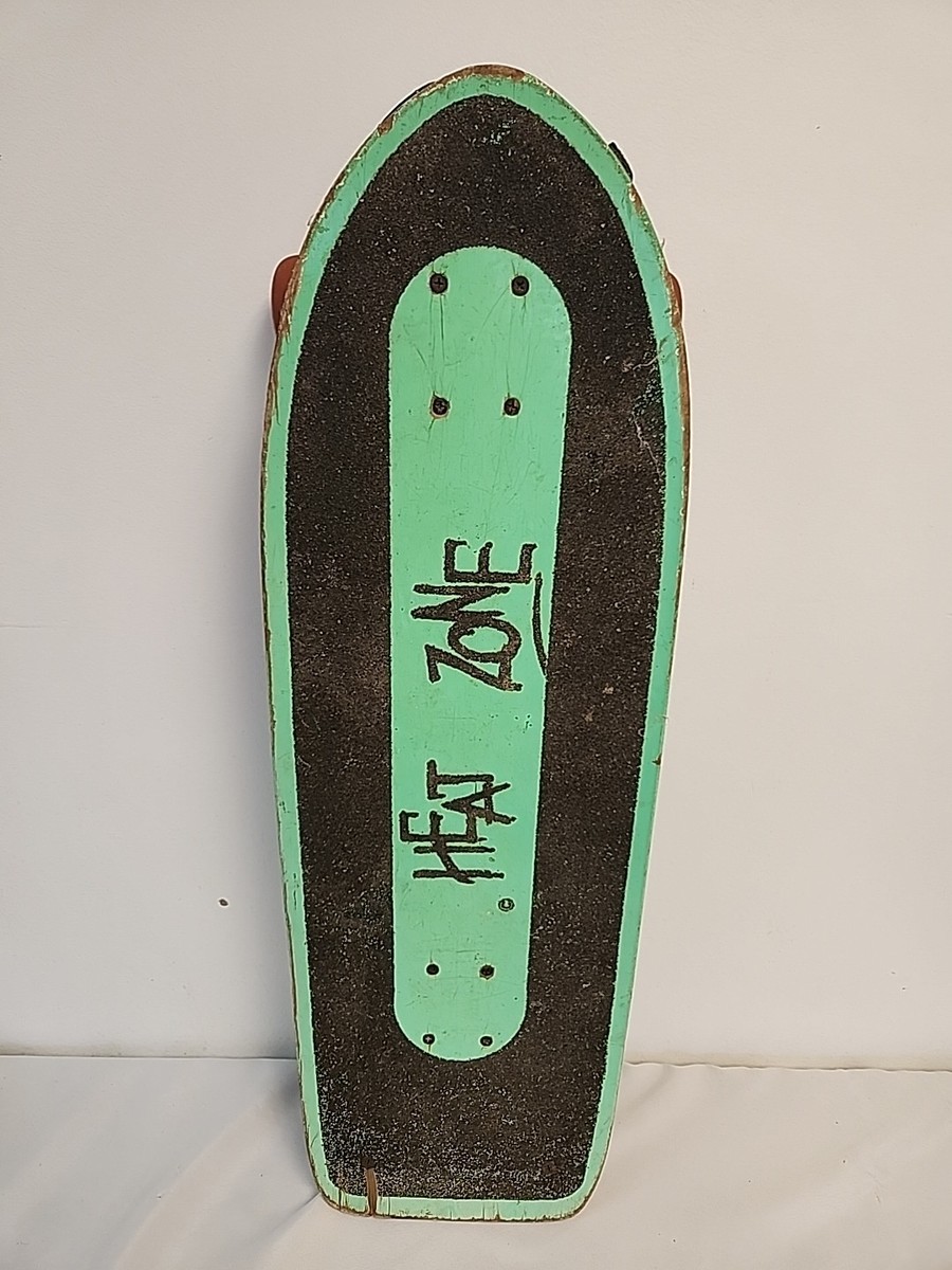 Vintage 1980's Radical Nash Heat Zone Neon Green Skateboard | eBay