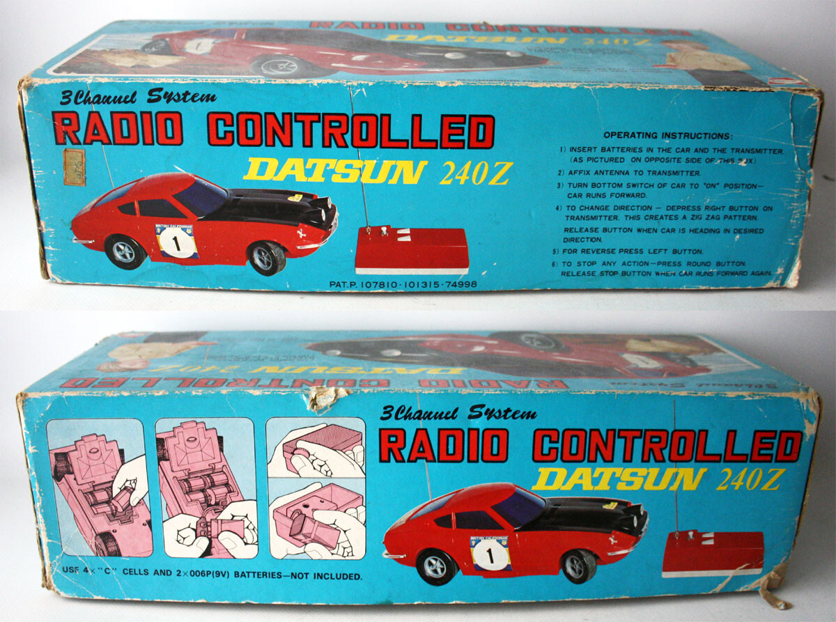 RARE VINTAGE 70'S RADIO CONTROLLED FAIRLADY DATSUN 240Z R/C ASAHI