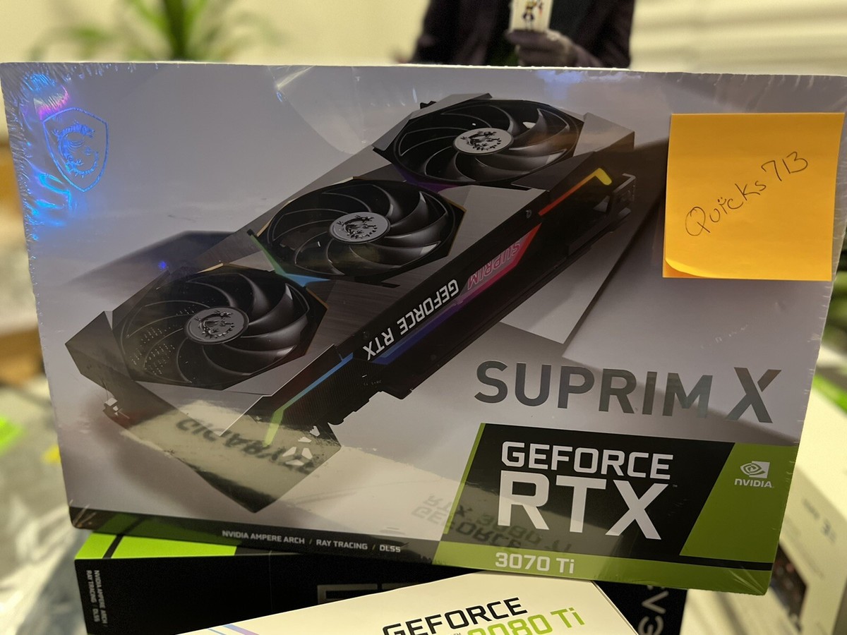 MSI GeForce RTX 3070 SUPRIM X 8GB GDDR6 Graphics Card for sale
