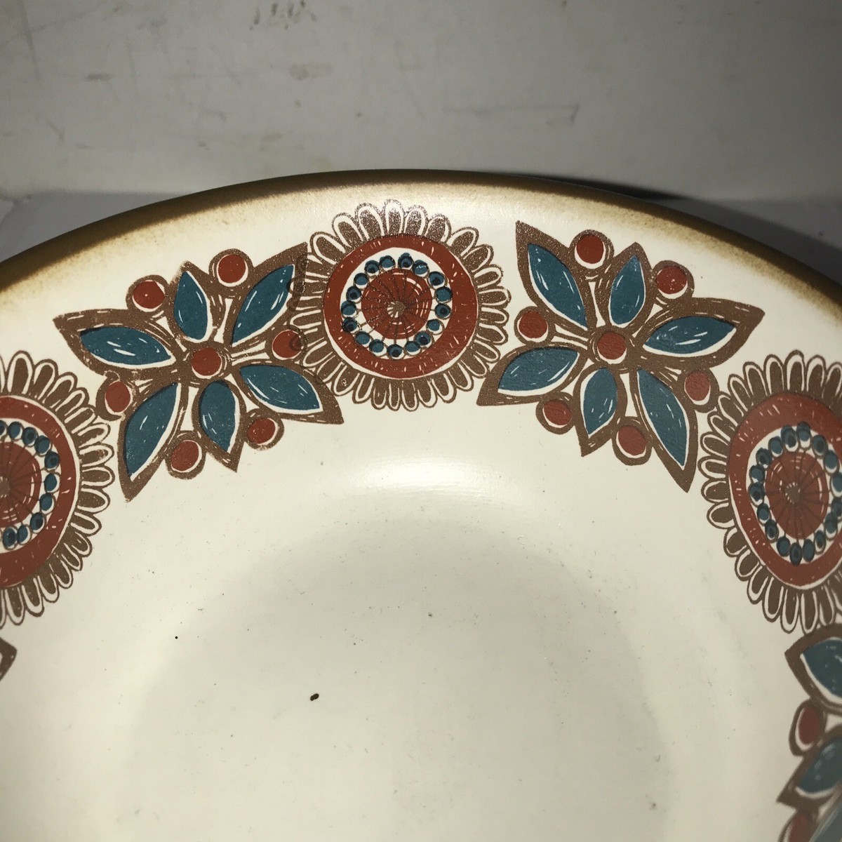 VTG Norge Figgjo Flameware Astrid Norway Pan Bowl Dish Spout Lip