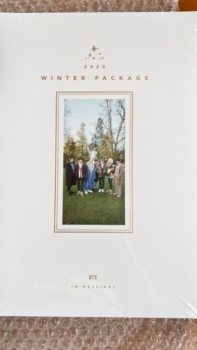 BTS Official 2020 Winter Package in Helsinki DVD+Book+Stand+Photo