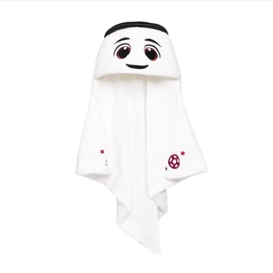 La'eeb Mascot Plush Hat Official FIFA World Cup Qatar Doha 2022