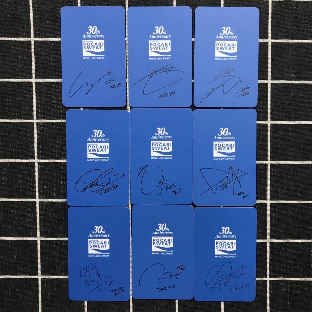 TWICE POCARI SWEAT RARE Limited Photocards PSA KPOP | eBay