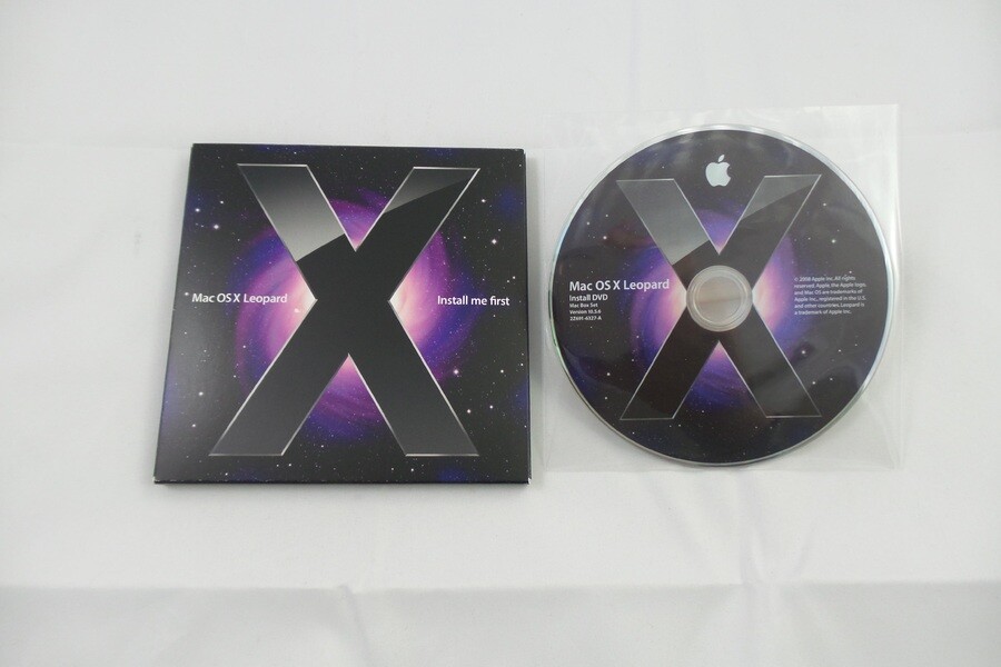 Mac OS X Version 10.5.6 Leopard (MB021Z/A) | eBay