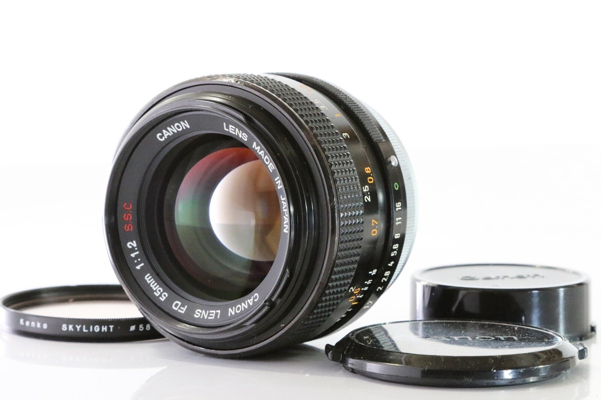 Mint] CANON FD 55mm F1.2 S.S.C. SSC “O” Lens MF Standard from