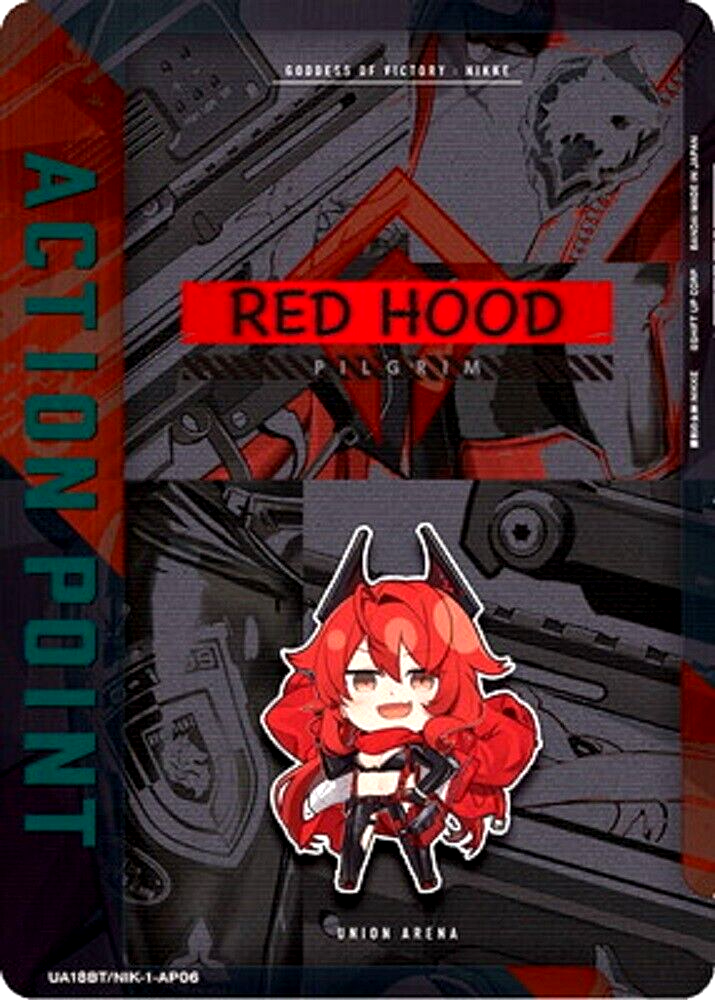 Union Arena Card NIKKE RED HOOD AP Action Point Japanese DHL NIK-1