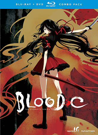 Blood-C: The Complete Series (Blu-ray/DVD, 2013, 4-Disc Set) for