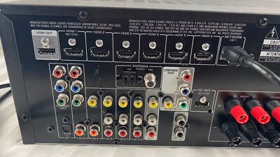 Yamaha RX-V577 Natural Sound 7.2 Ch AV Receiver CinemaDSP 3D 4K