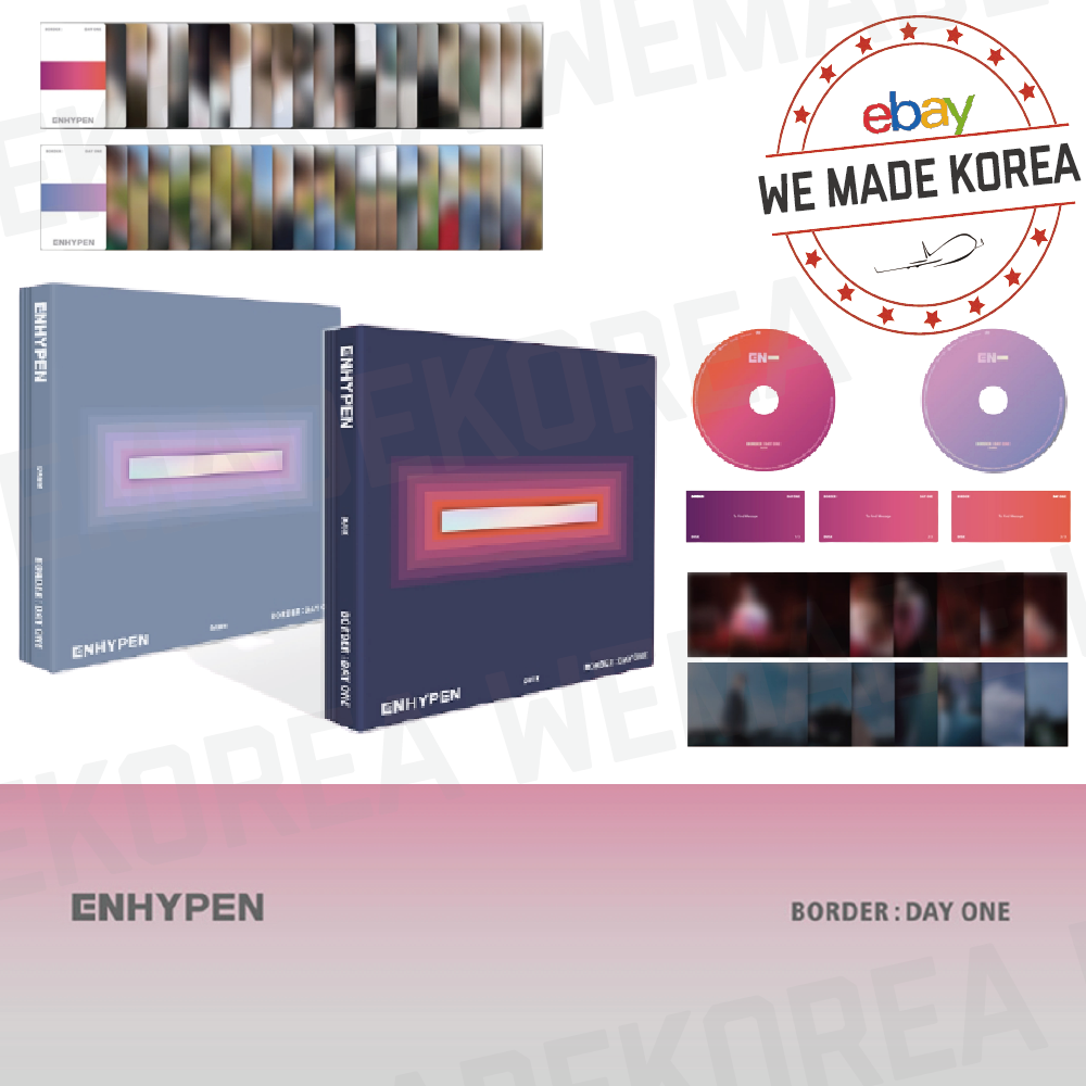 ENHYPEN BORDER: DAY ONE Album Random Ver. CD + Photobook +