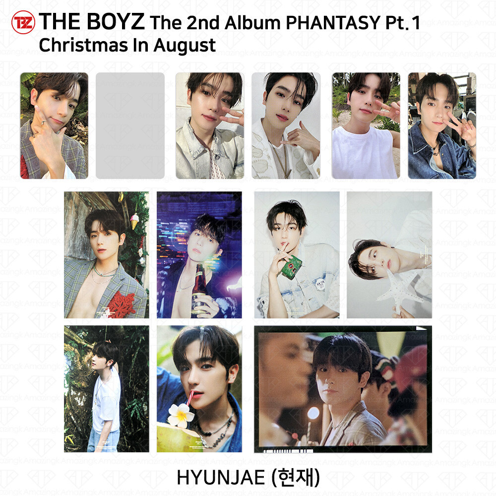 The Boyz 2nd Album Phantasy Pt.1 Christmas In August Photocard