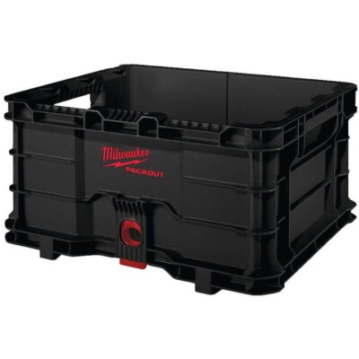 Milwaukee PackOut Crate - Black - Brand New | eBay