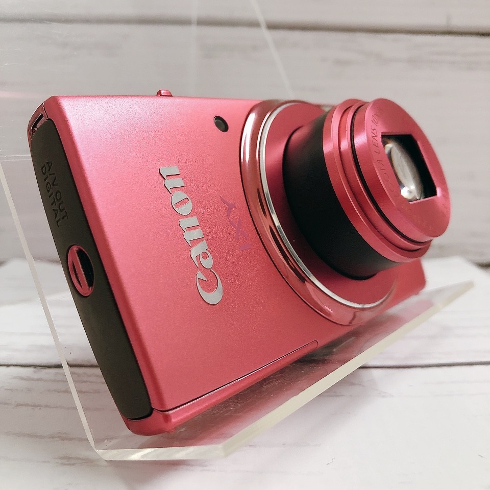 Canon IXY 140 Pink Compact Digital Camera 20.0MP Wi-Fi 10x Zoom