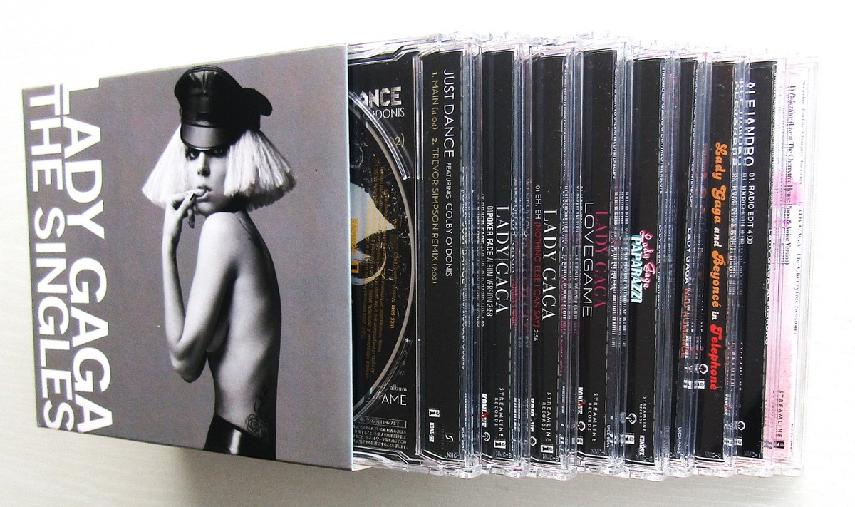 LADY GAGA CD THE SINGLES CD BOX THE SINGLES 9CDs Japan import | eBay