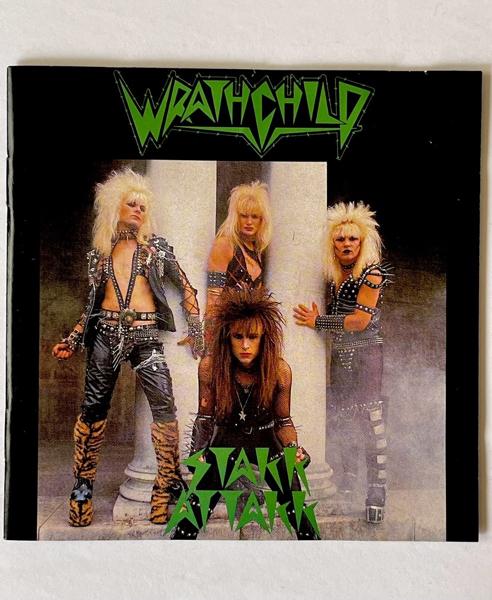 Wrathchild - STAKK ATTAKK CD 80's glam rock Motley Crue / Hanoi
