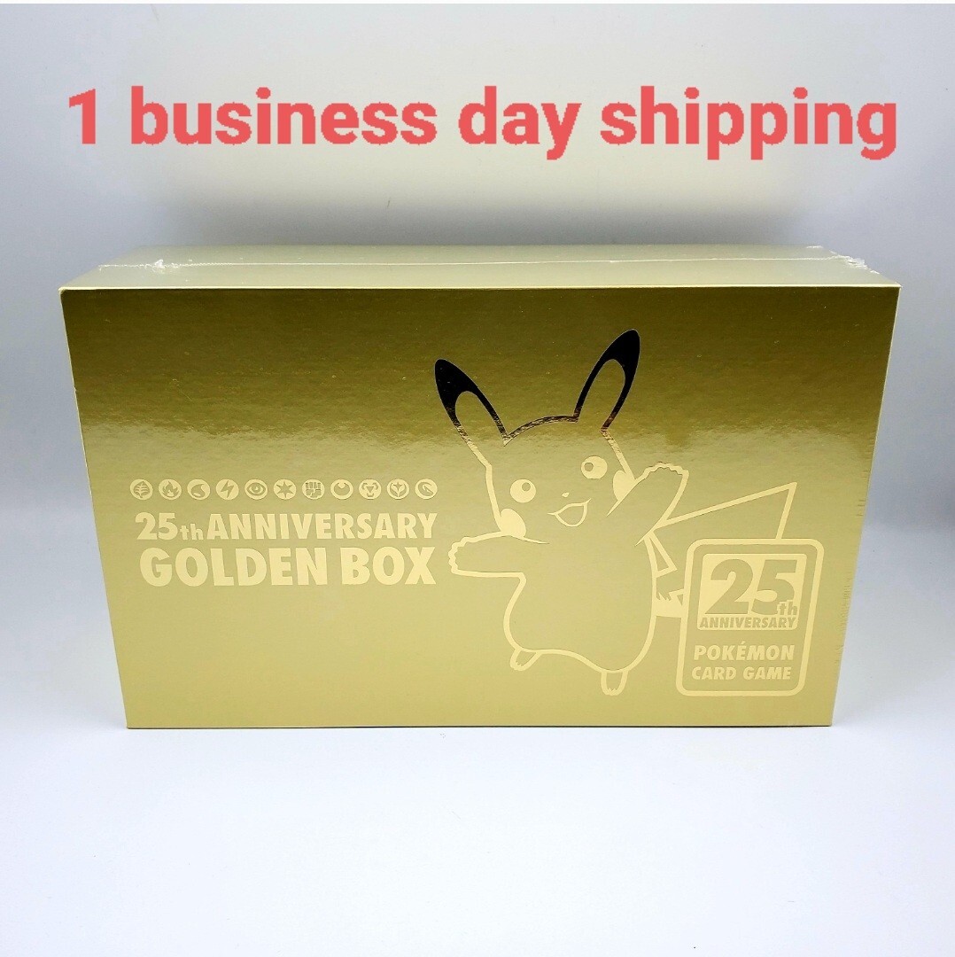 Pokemon Card 25th Anniversary Golden Box Celebration Japan Limited