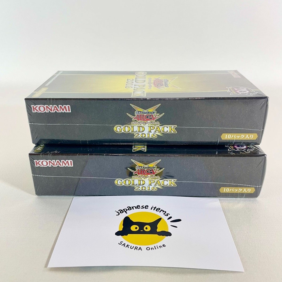 遊戯王 アークファイブ ゴールドパック 2016 6BOX コナミ 遊戯王アーク