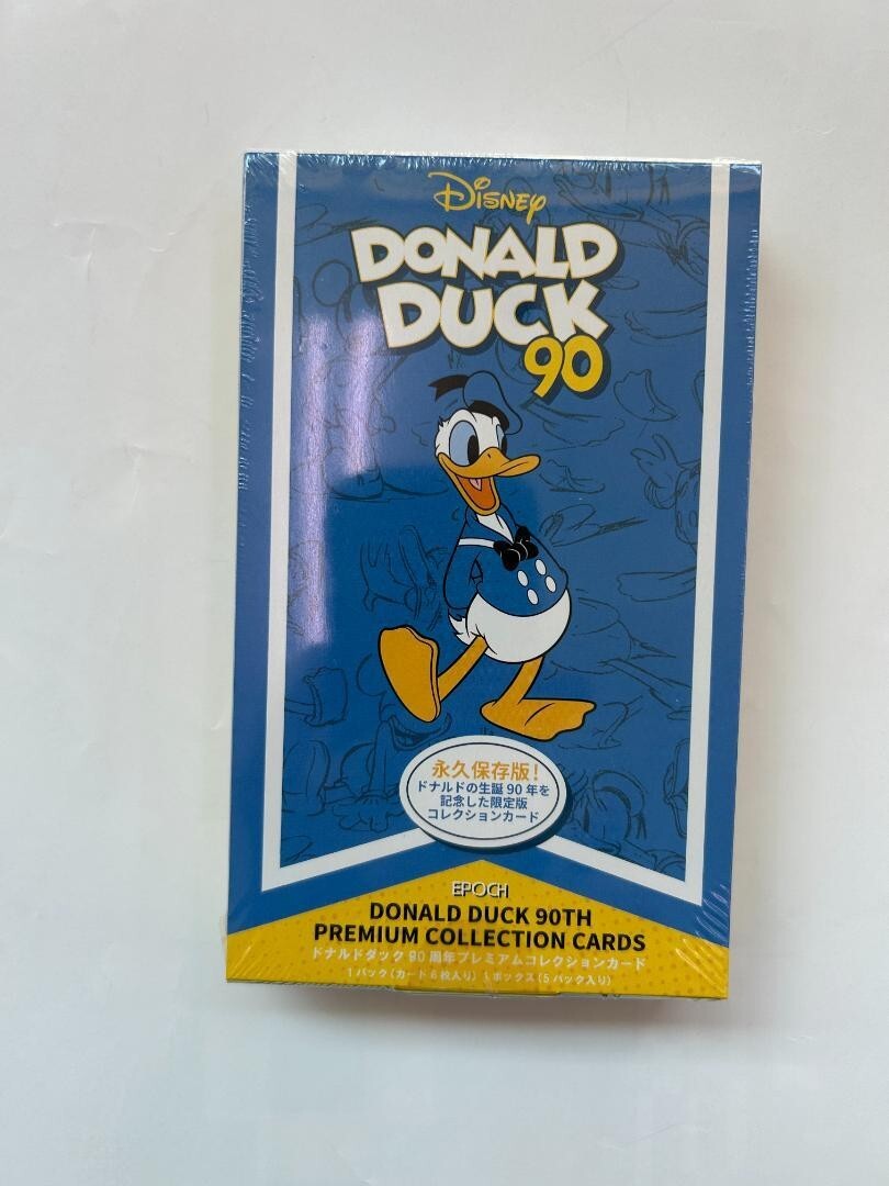 EPOCH 2024 DONALD DUCK 90th Anniversary Premium Collection Card