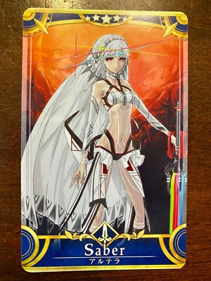 Fate Grand Order Extella FGO Arcade Card Saber Altera Attila