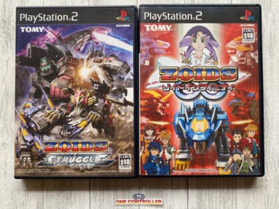 SONY PlayStation 2 PS2 Zoids Struggle & Infinity Fuser set from